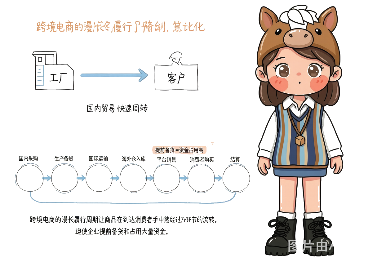 Gimi:跨境履约周期 vs 国内贸易