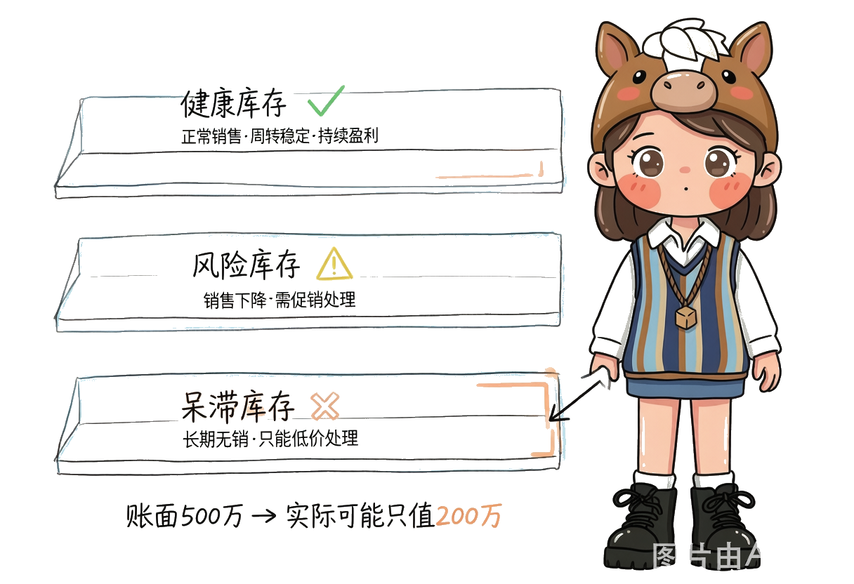Gimi:三类库存分层——健康 / 风险 / 呆滞