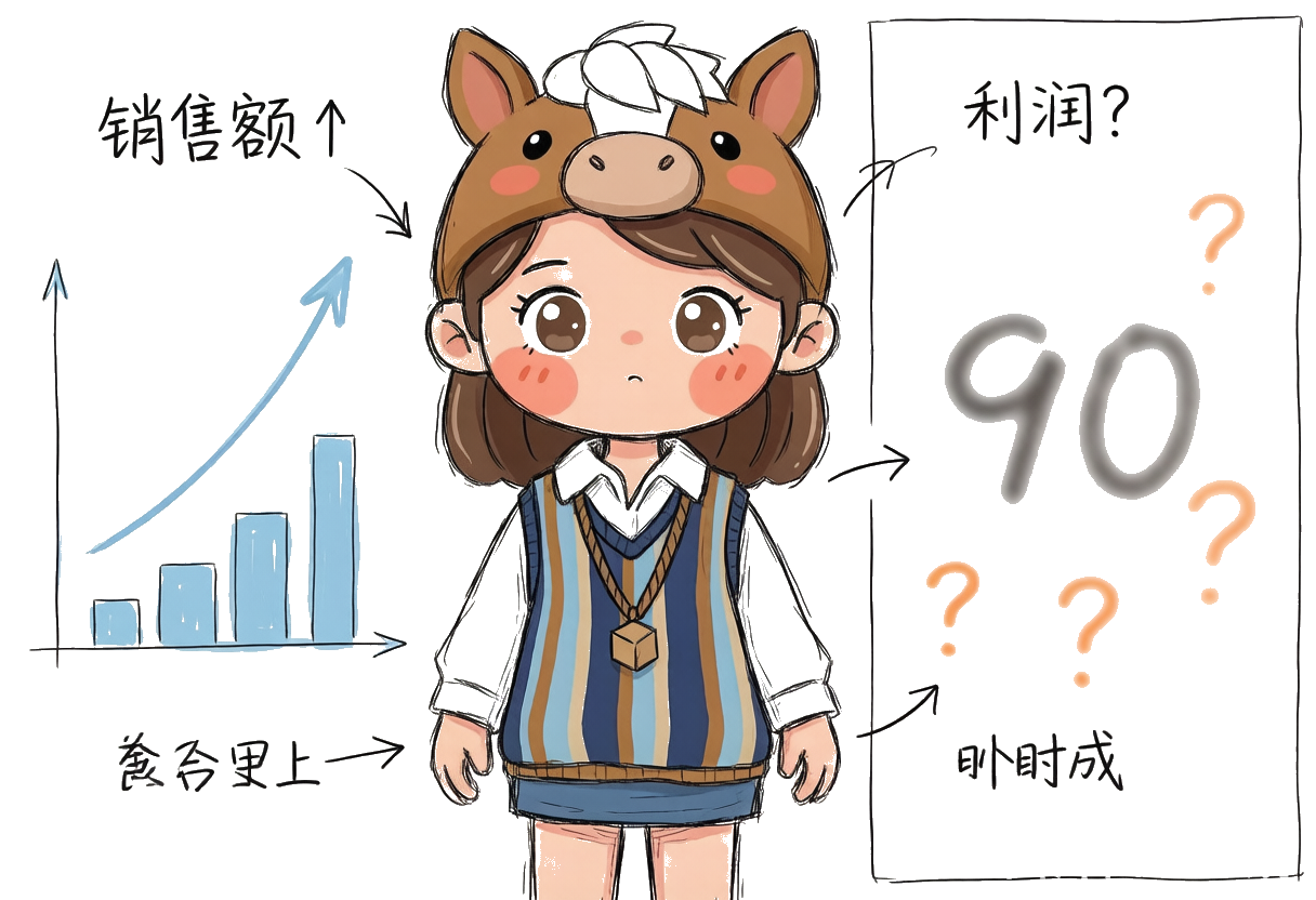 Gimi：销售额上升但利润模糊