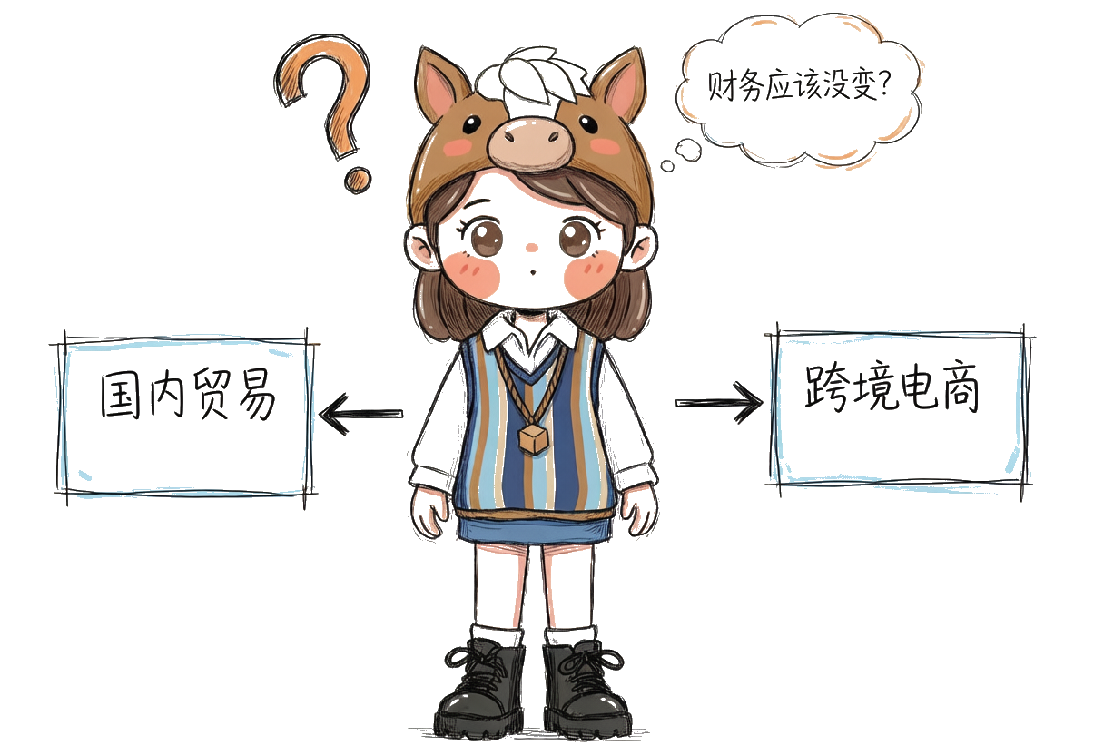 老板以为跨境电商只是换了个销售渠道、财务不会变——这是常见误区