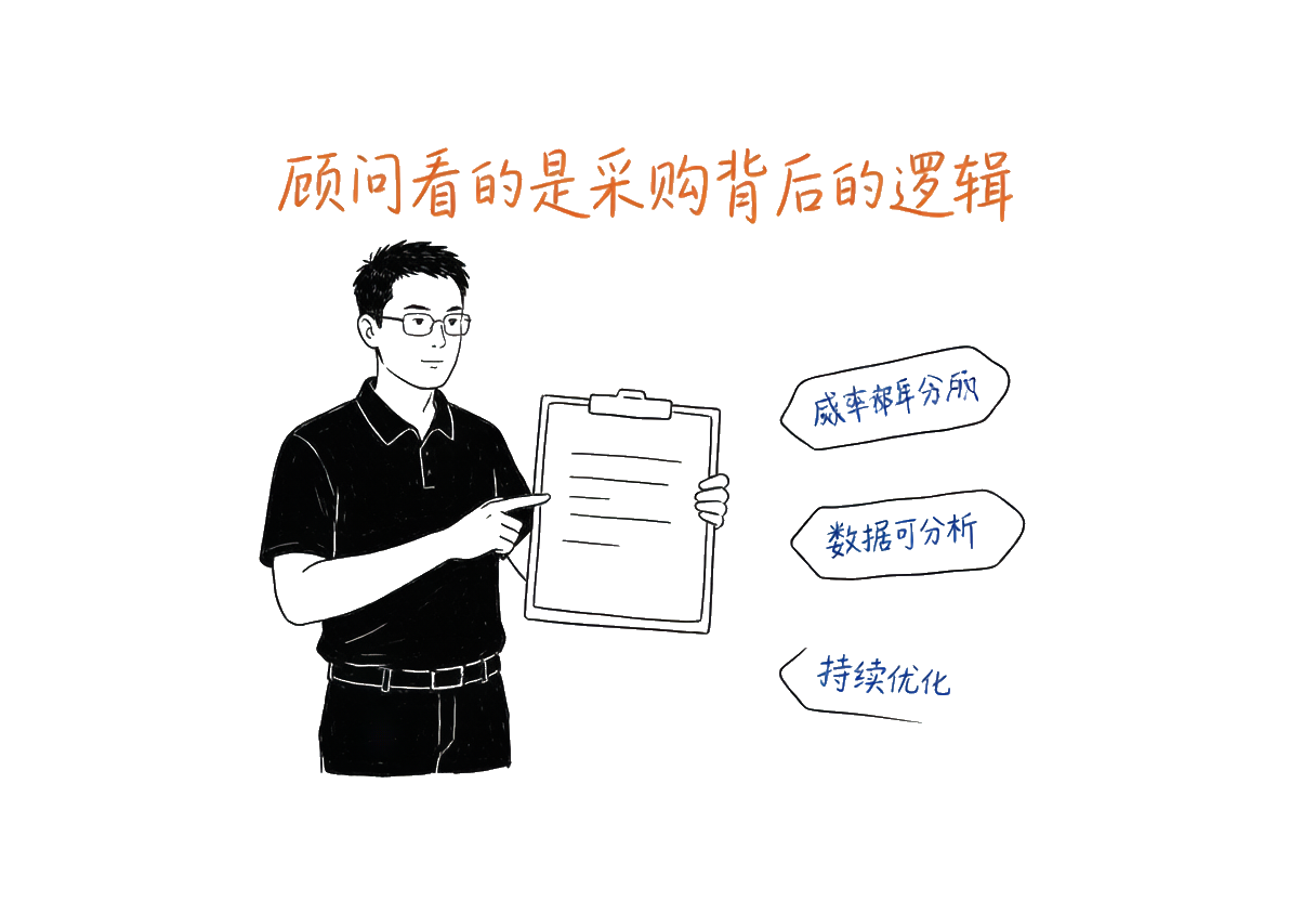 财税顾问关注采购逻辑