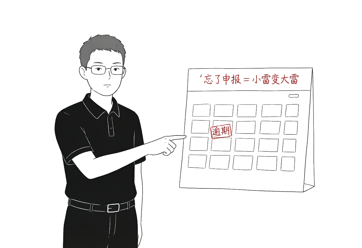 未按期申报——139条「最常见也最易被忽视」的违规