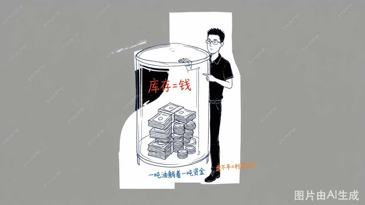 油罐里"躺着"的，是一吨吨没动过的资金