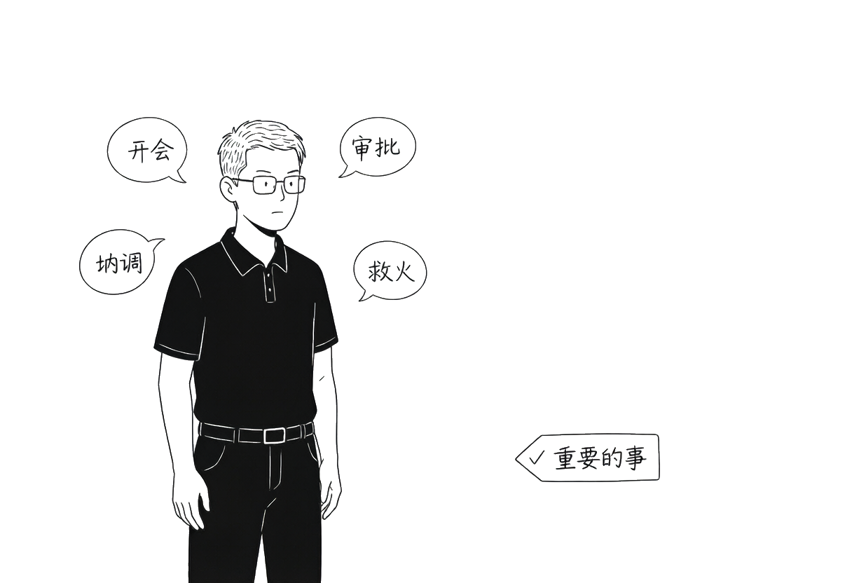 每天忙救火，重要的事却没做