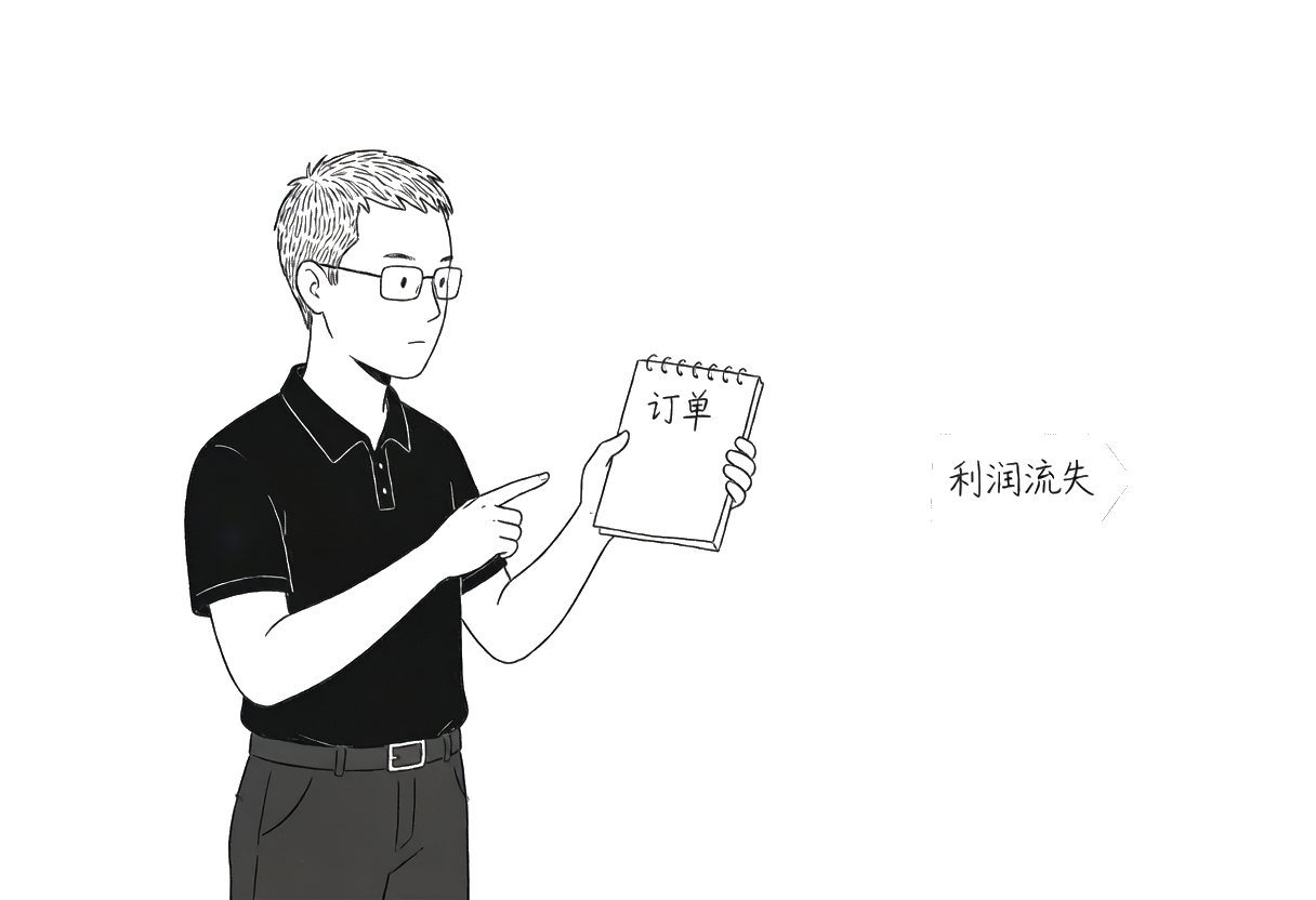盯着订单，却没人盯着利润流失
