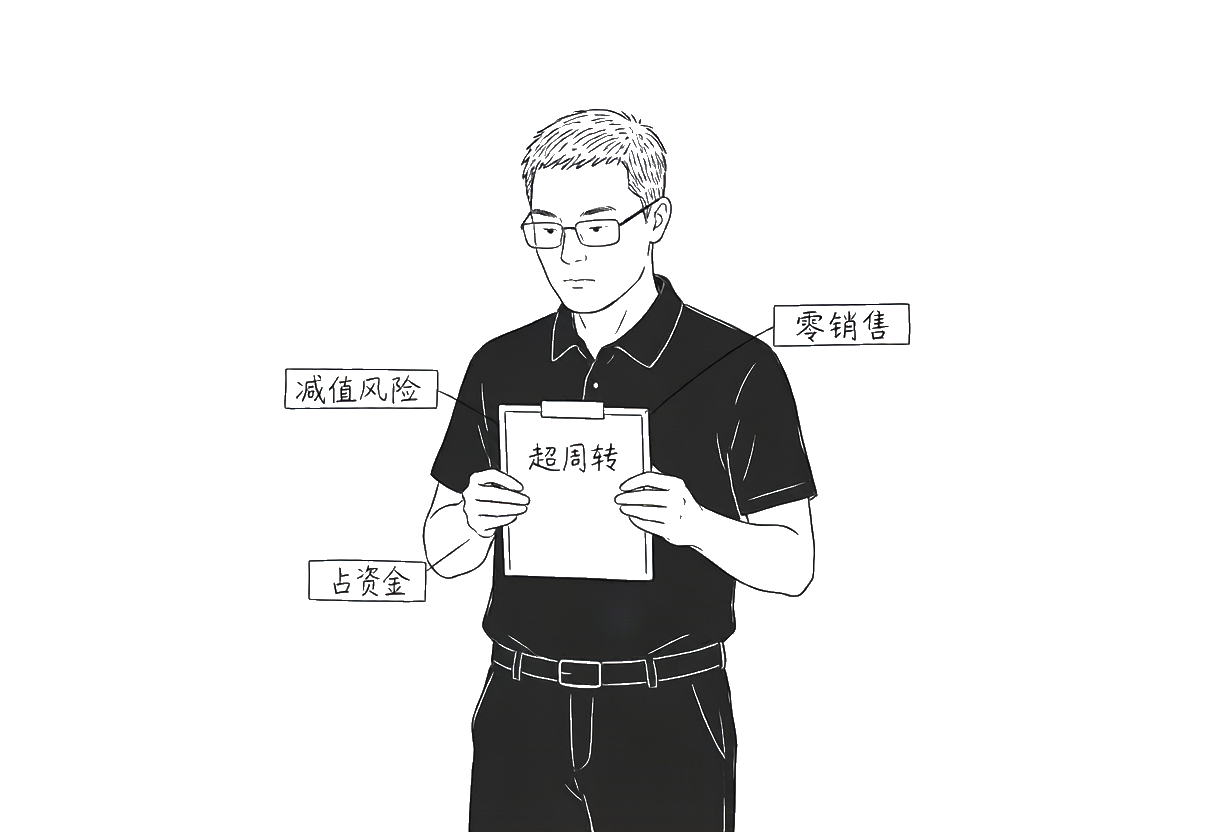 一份库存质量清单：超周转、减值风险、零销售、占资金