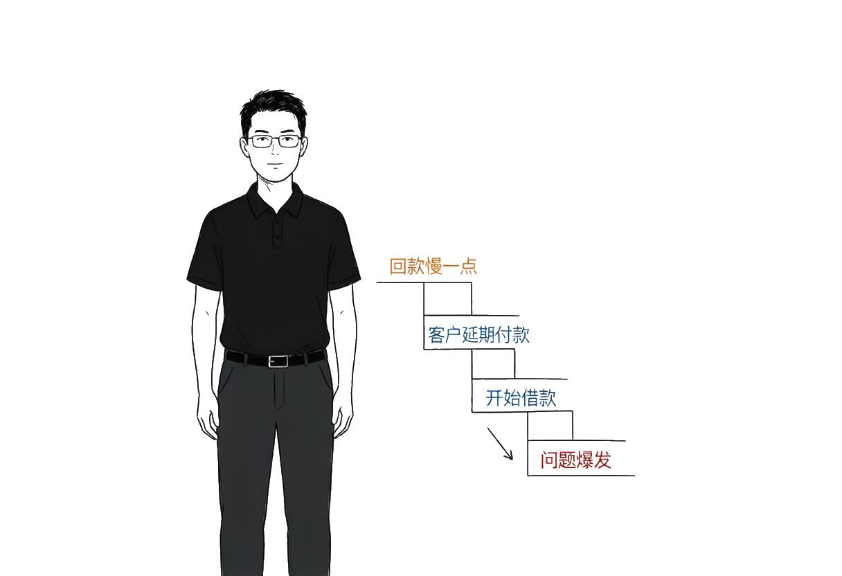 风险是一步步积累起来的，不是突然爆发