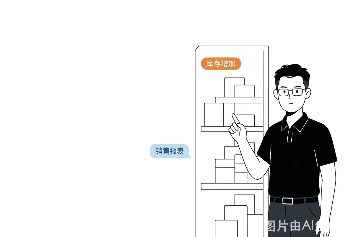 仓库比销售报表，更早知道市场在变