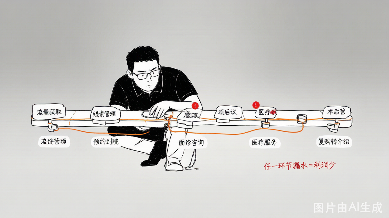 整条经营链路像一条流水线，任何一个环节漏水，最后都体现在利润上