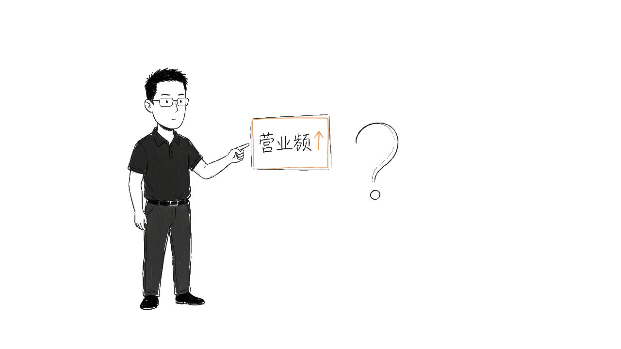 老板盯着营业额大数字却满是问号