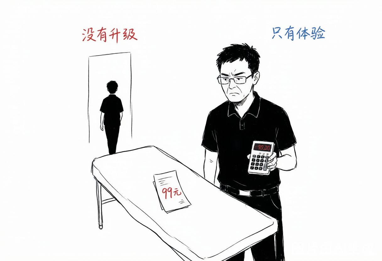 99元体验项目陷阱：客户做完就走，机构持续亏损
