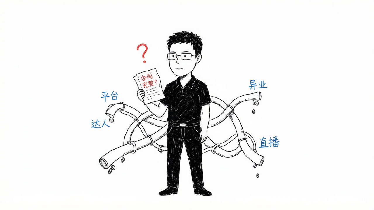 各种渠道合作像一团乱麻，李小虎在追问：合同完整吗？付款真实吗？